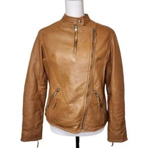 Superior NY Leather Moto Jacket L